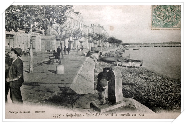 La route d'Antibes et la nouvelle corniche (!)