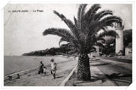 Les palmiers ont grandi et l'ancien phare est encore là ......