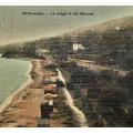 Rare, une vue colorisée prise depuis l'ancien phare en direction cette fois de Cannes