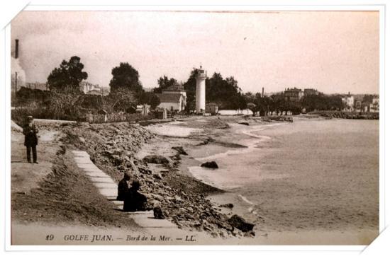 La plage de ''Golfe'' bien rocailleuse à ses origines !!