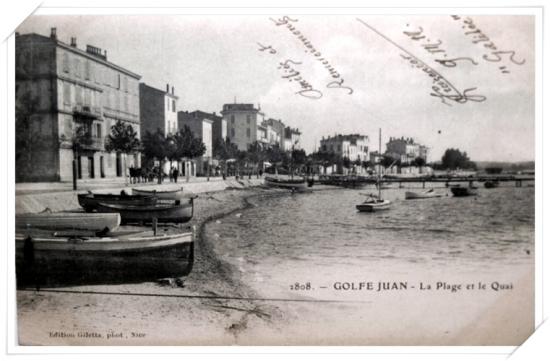 Vue sur l'ancien boulecard maritime et le port